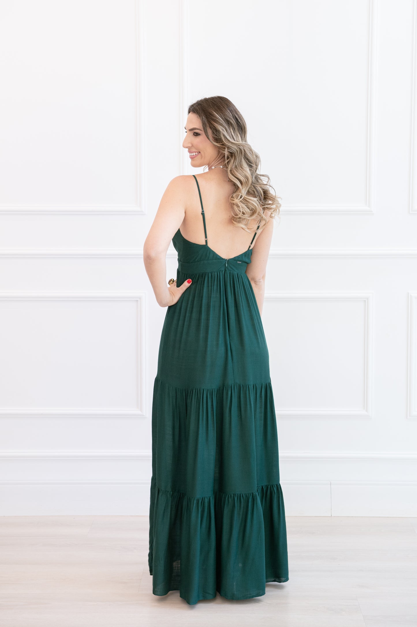 VESTIDO LONGO ESMERALDA LEZ A LEZ