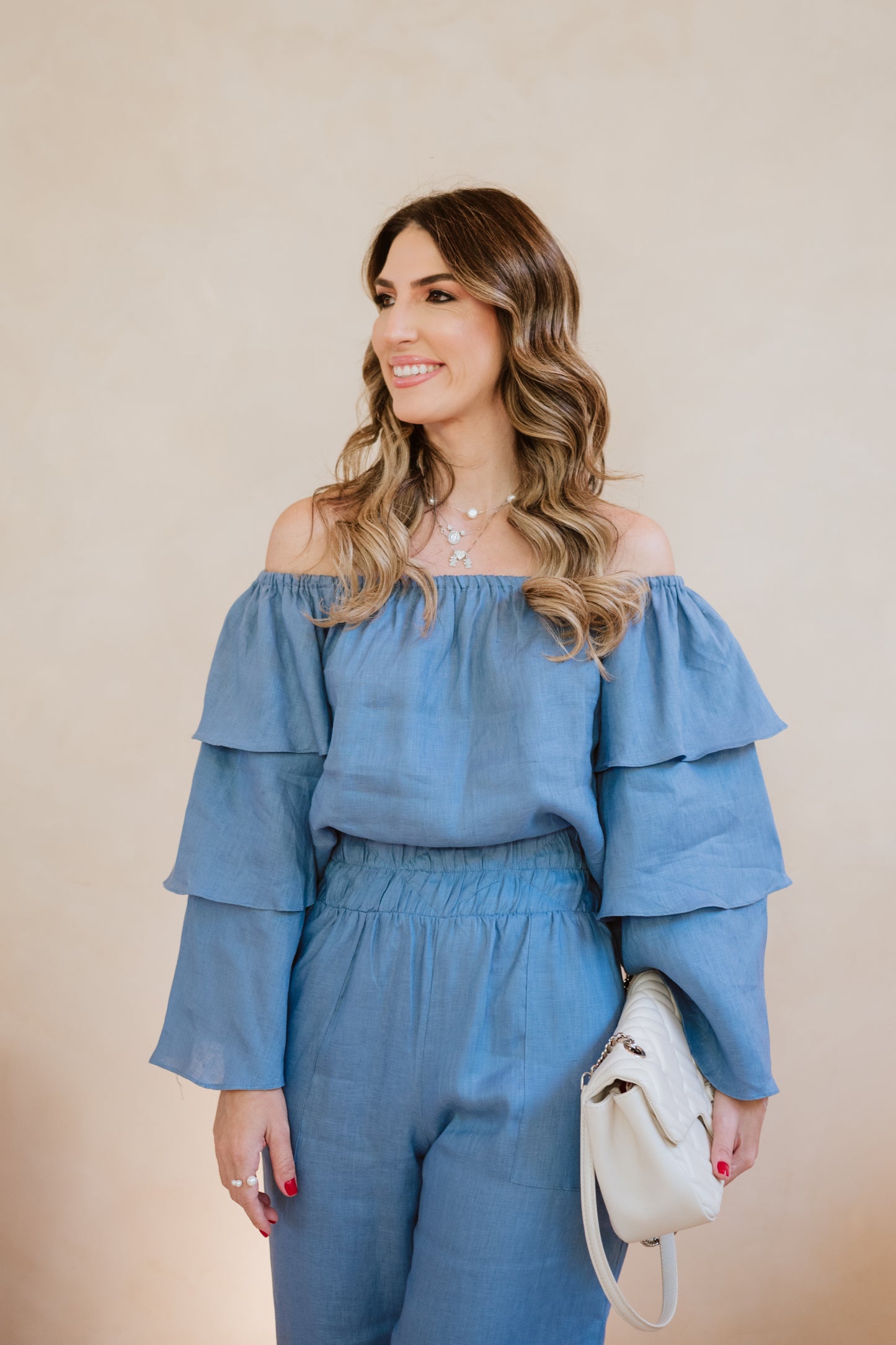 BLUSA LAVINIA LINHO