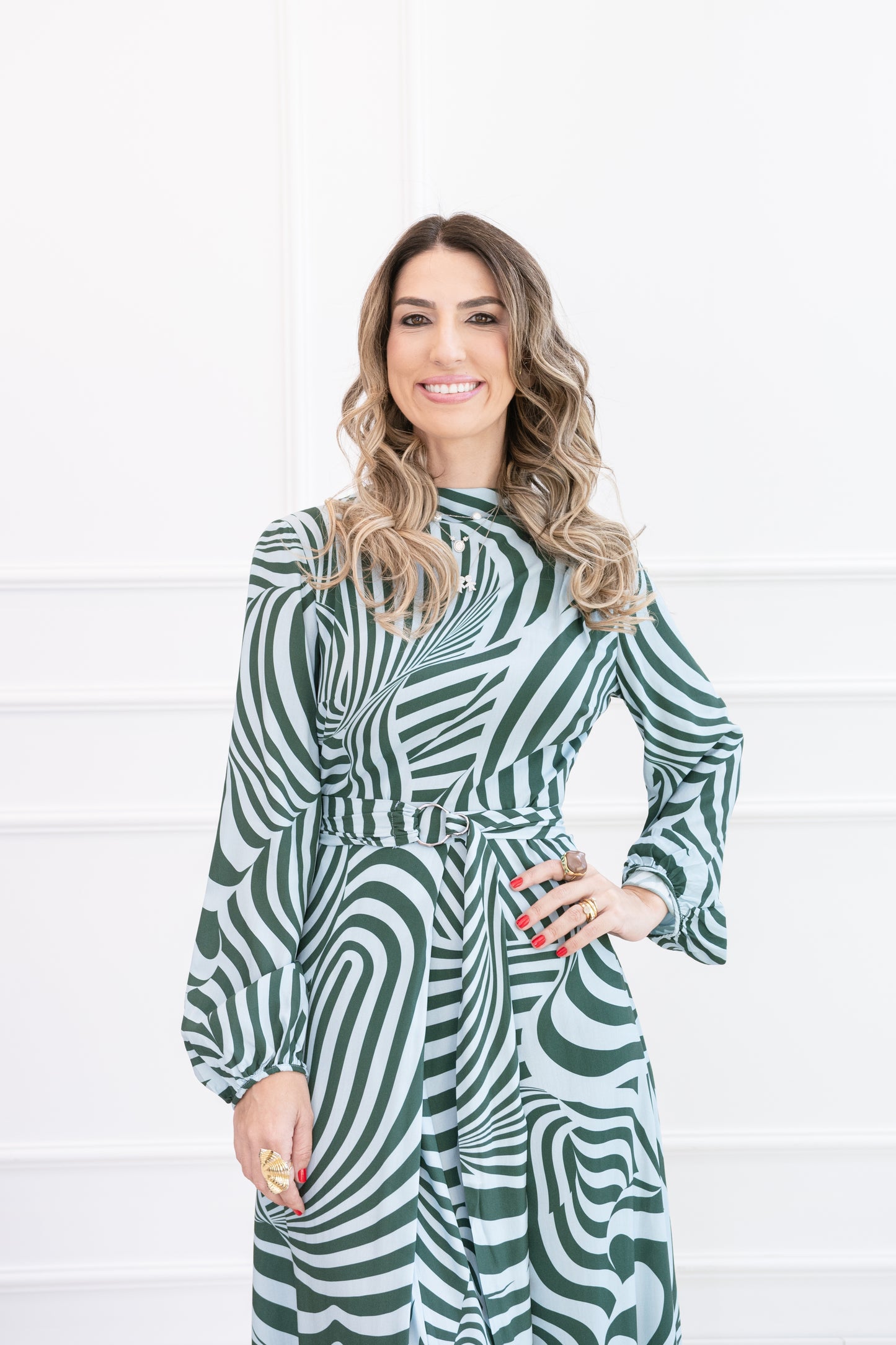VESTIDO AYRA MANGA LONGA