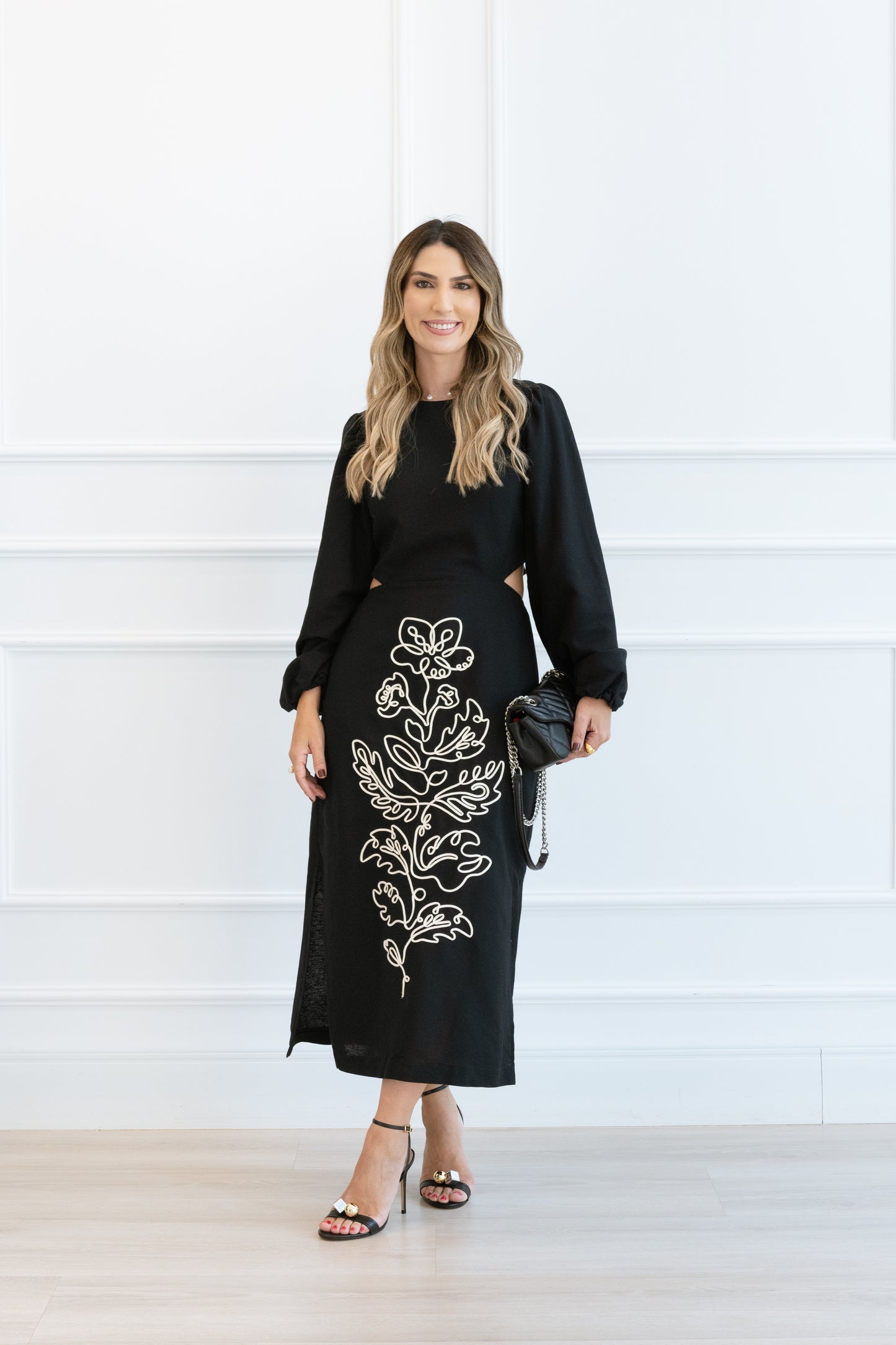 VESTIDO ADELE MIDI LEZ A LEZ