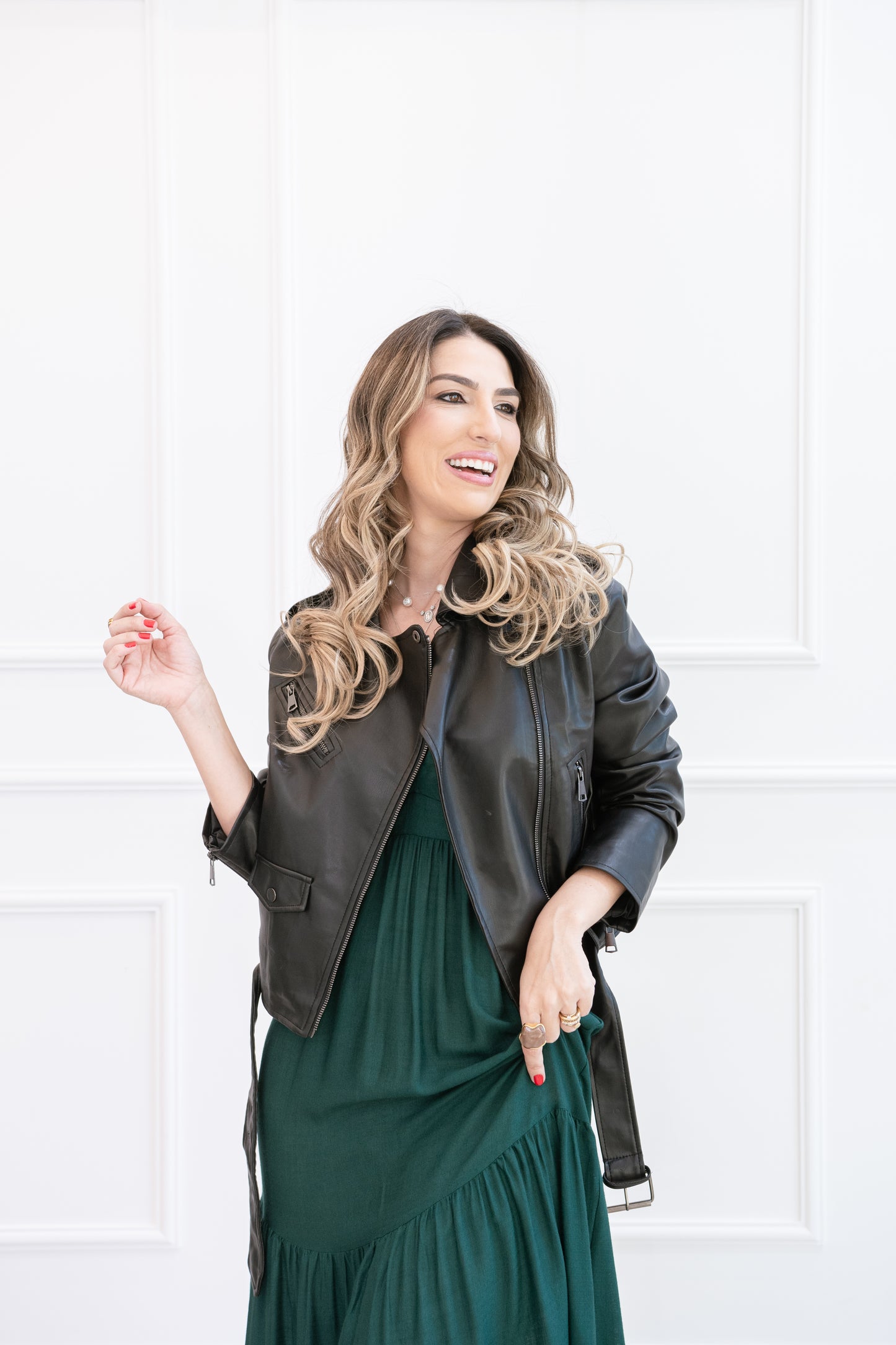 VESTIDO LONGO ESMERALDA LEZ A LEZ