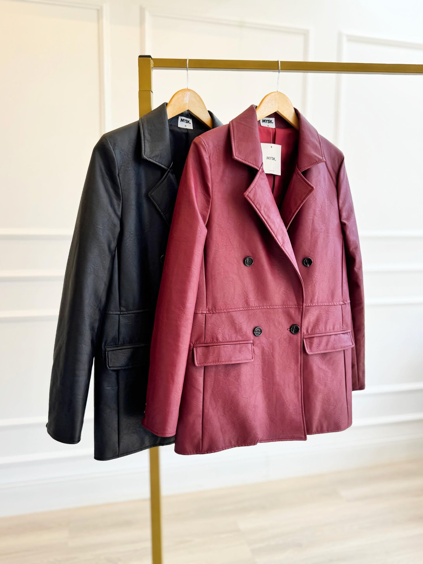 BLAZER COURO POLIANA