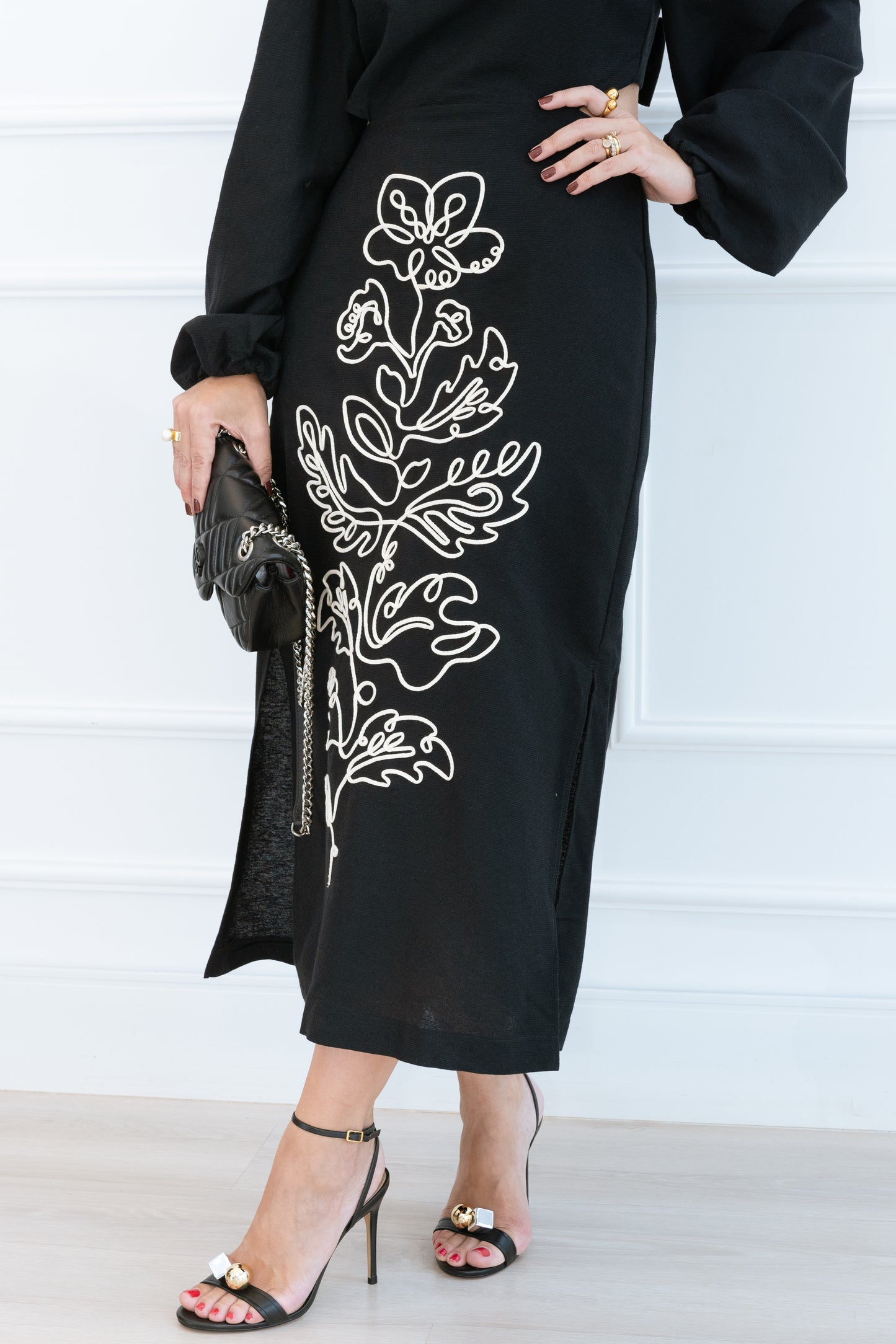 VESTIDO ADELE MIDI LEZ A LEZ