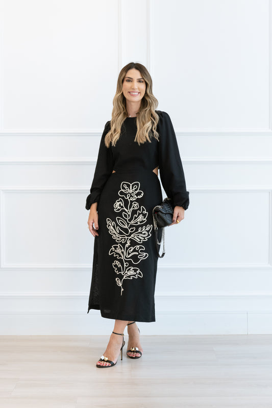 VESTIDO ADELE MIDI LEZ A LEZ