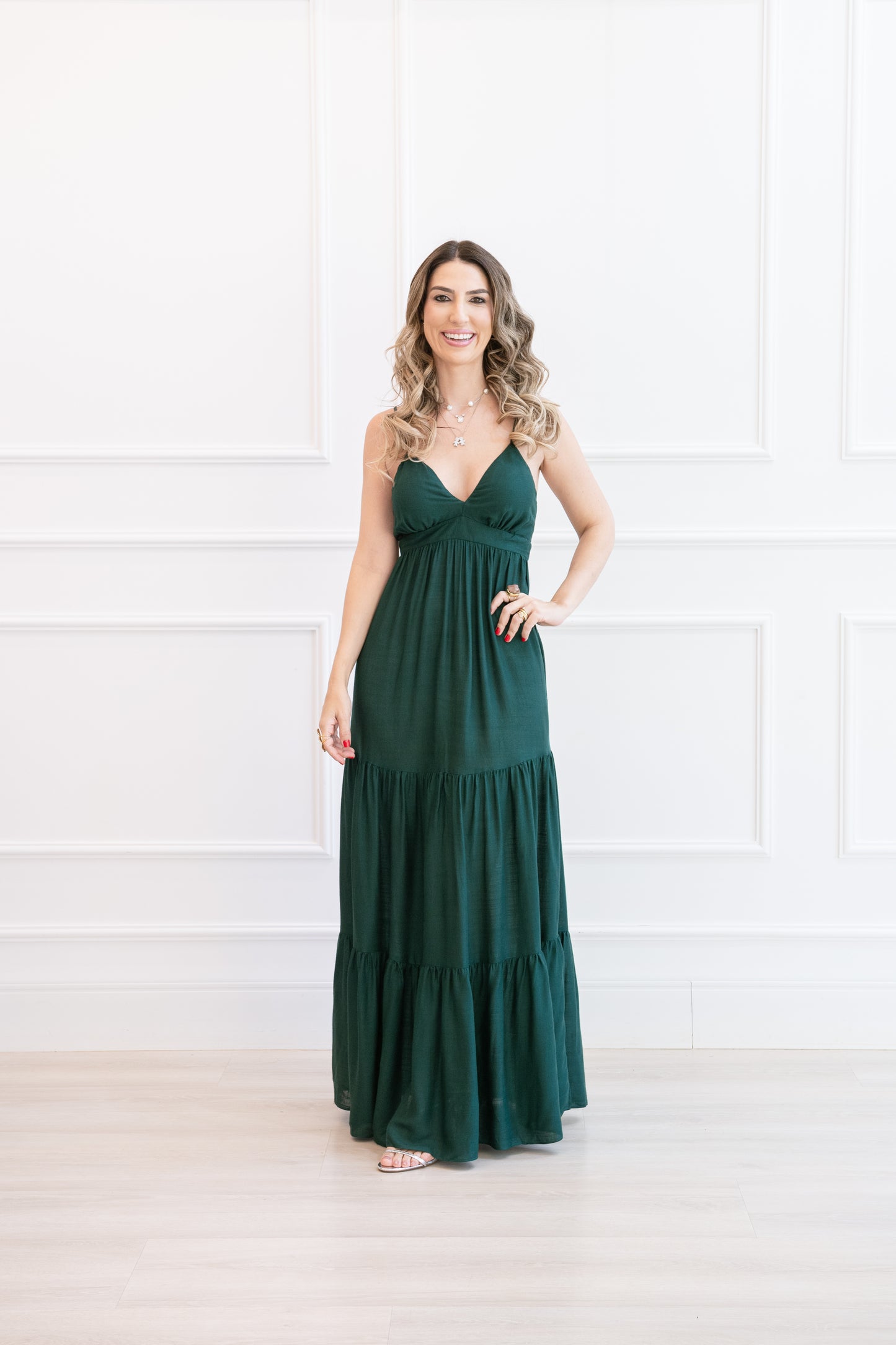 VESTIDO LONGO ESMERALDA LEZ A LEZ