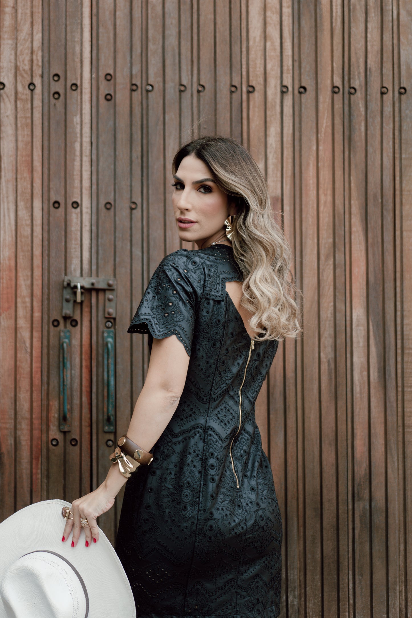 VESTIDO COURO ESTELA