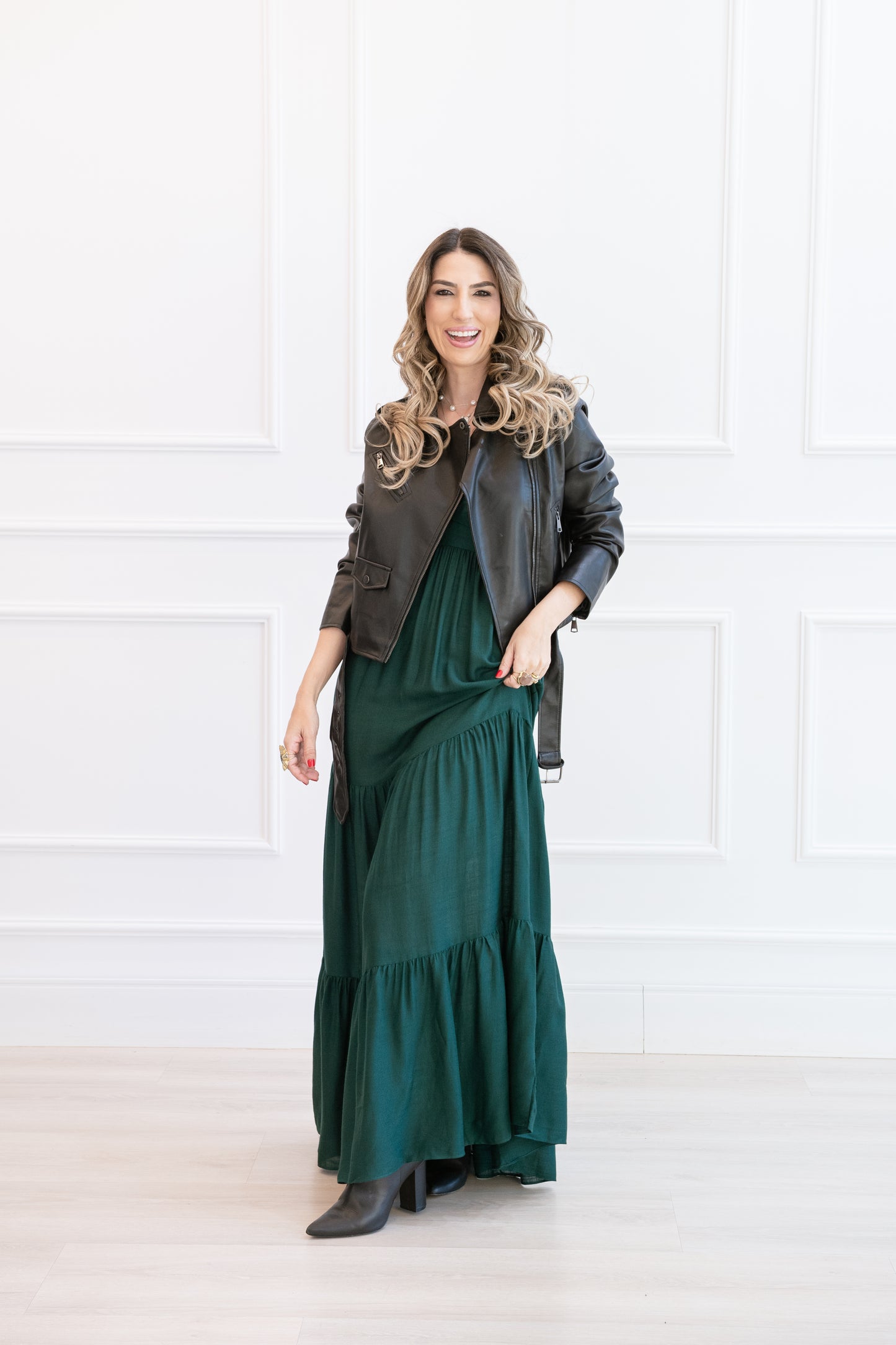 VESTIDO LONGO ESMERALDA LEZ A LEZ